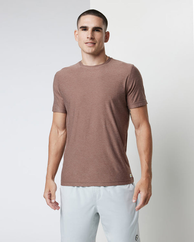 Vuori Strato SS Tech Tee HCV-Clove Heather S