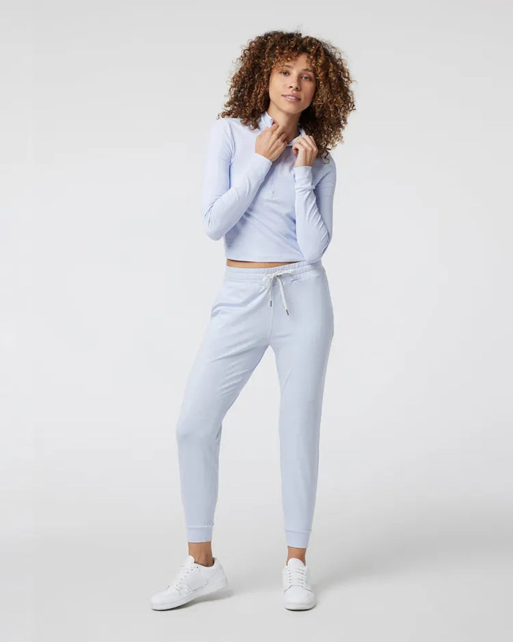 Vuori Studio Half Zip Top PRI-Peri XS