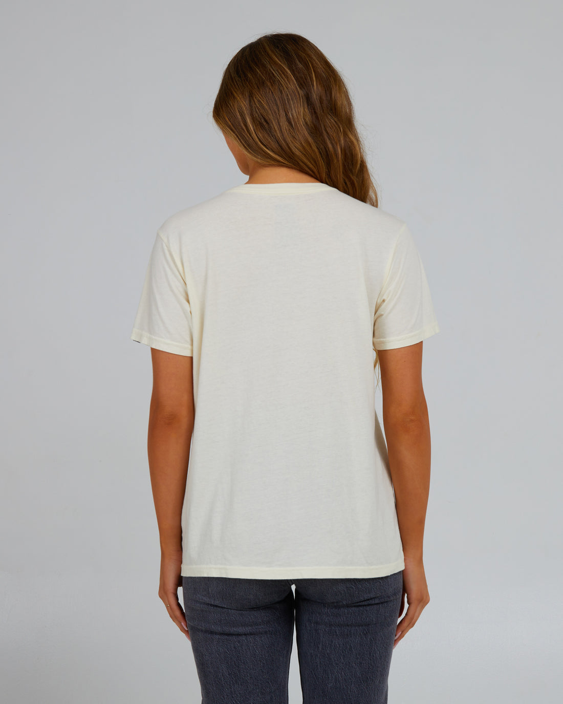 Salty Crew Love Bite Boyfriend SS Tee Off White L