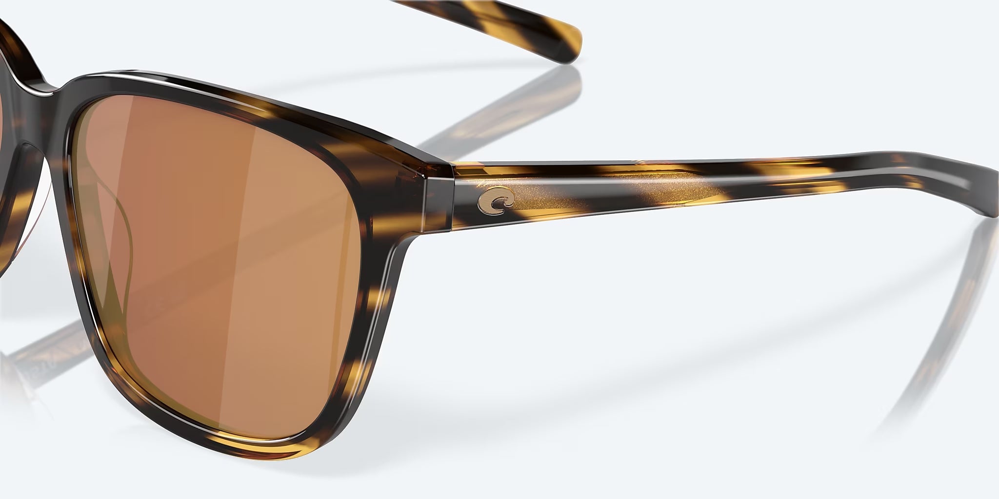 Costa Del Mar May Sunglasses Tortoise GoldMirror 580G