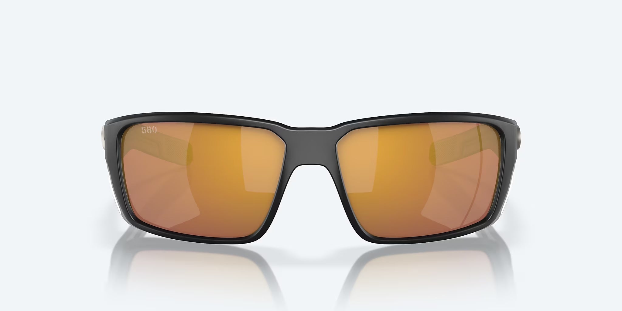Costa Del Mar Fantail Pro Sunglasses MatteBlack GoldMirror 580G