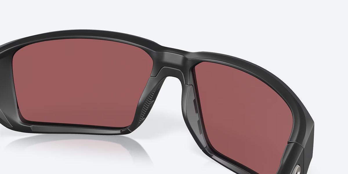 Costa Del Mar Fantail Pro Sunglasses MatteBlack GoldMirror 580G