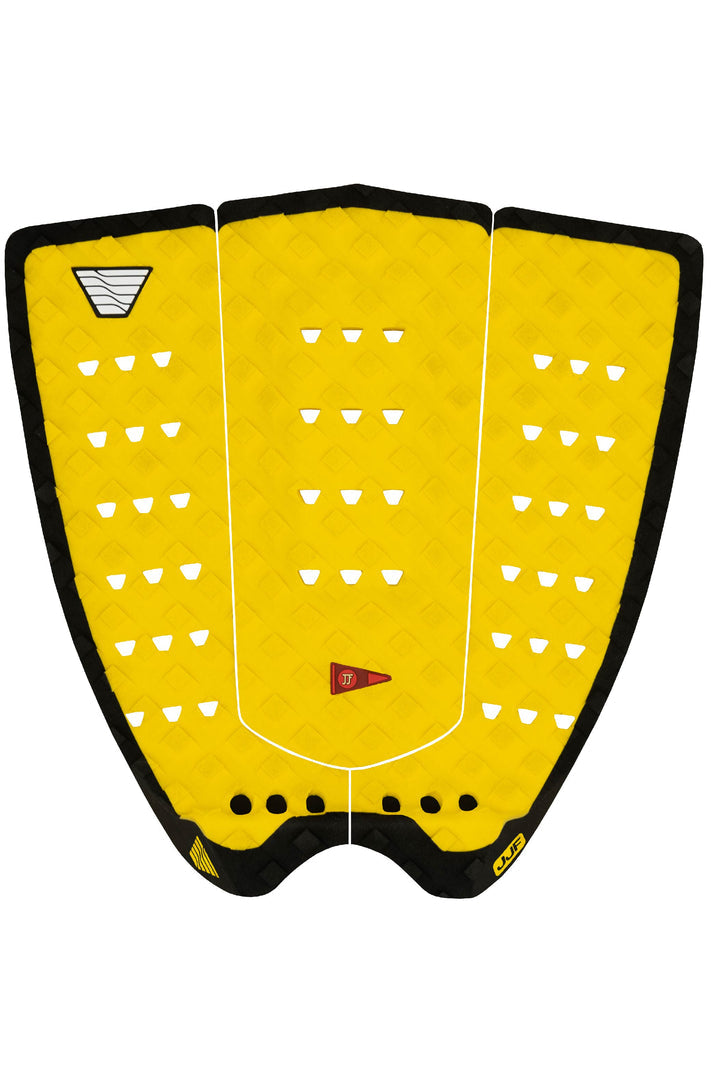 Veia JJF 3 Piece Round Tail Pro Pad Yellow/Night