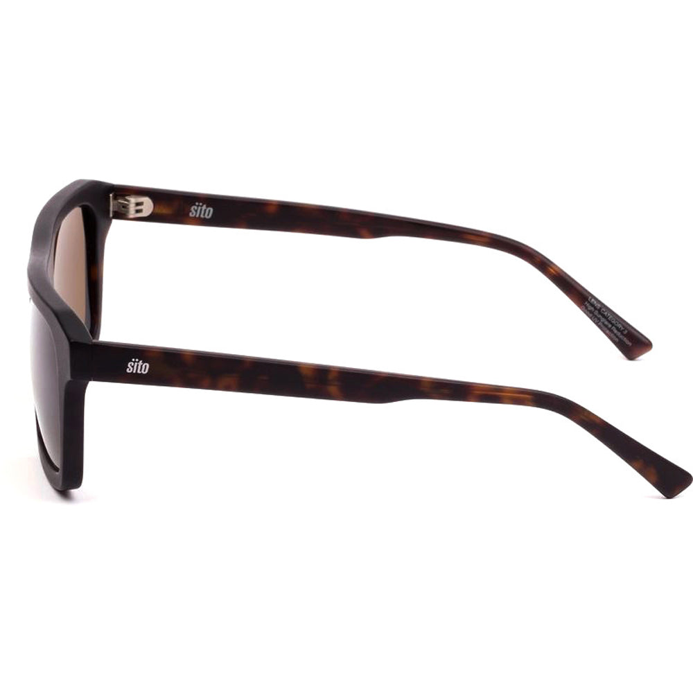 Sito GT Polarized Sunglasses MatteChestnutTort Brown