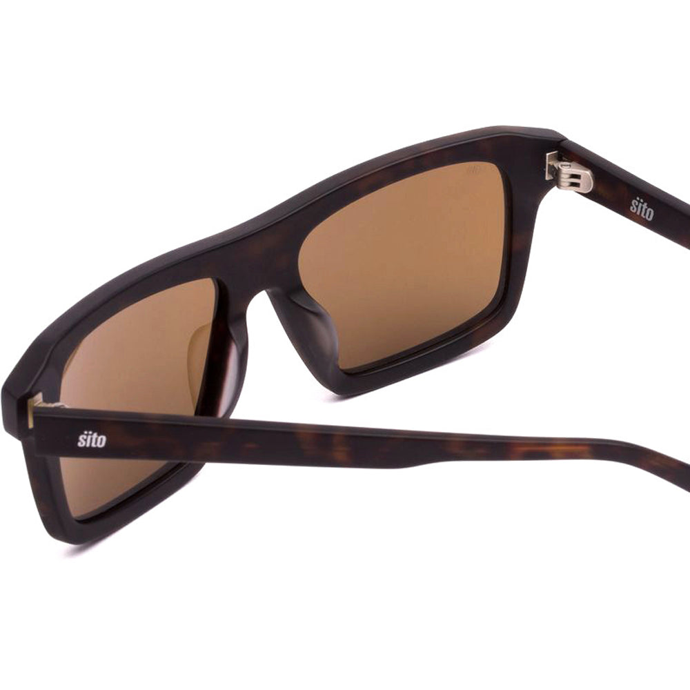 Sito GT Polarized Sunglasses MatteChestnutTort Brown