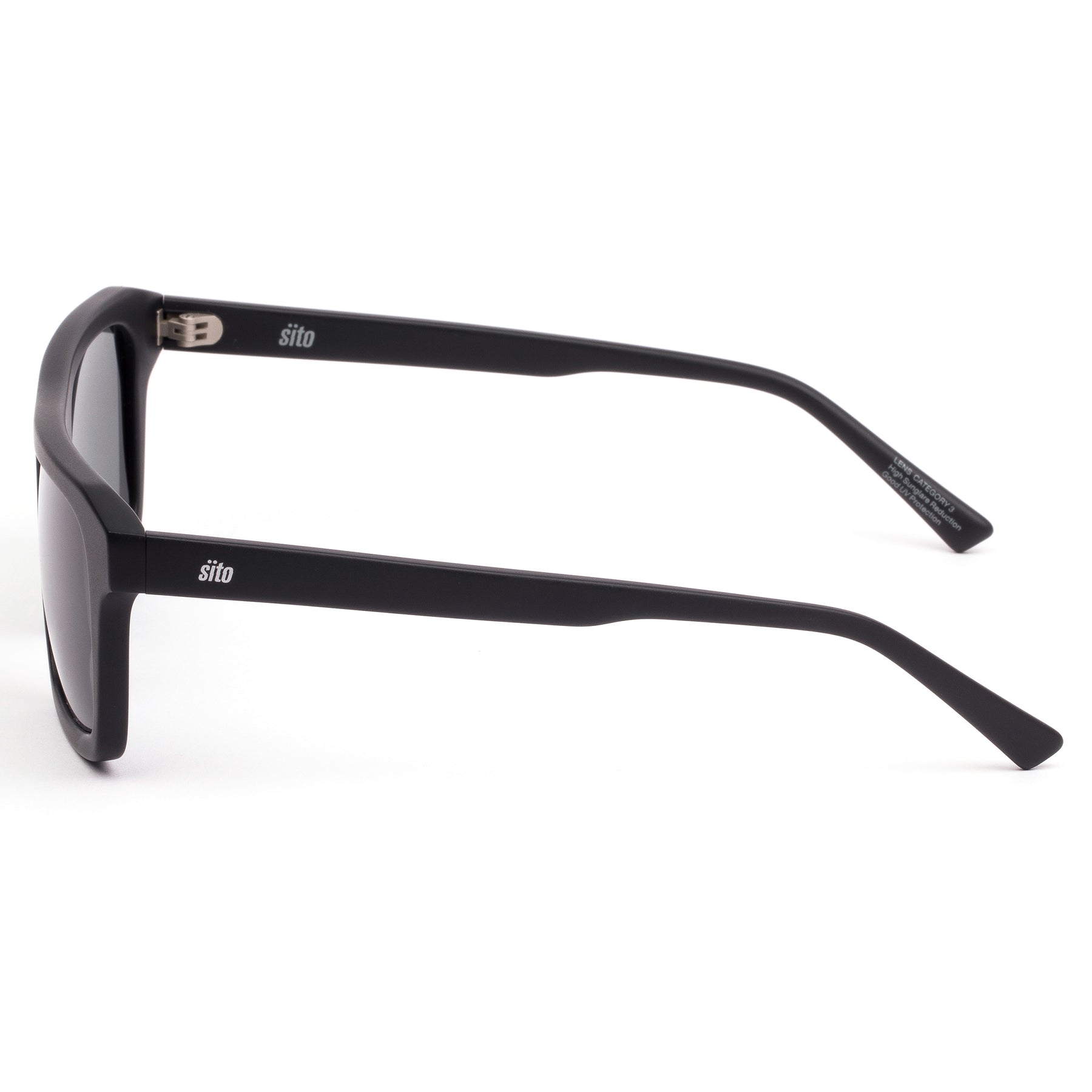 Sito GT Polarized Sunglasses MatteBlack IronGrey