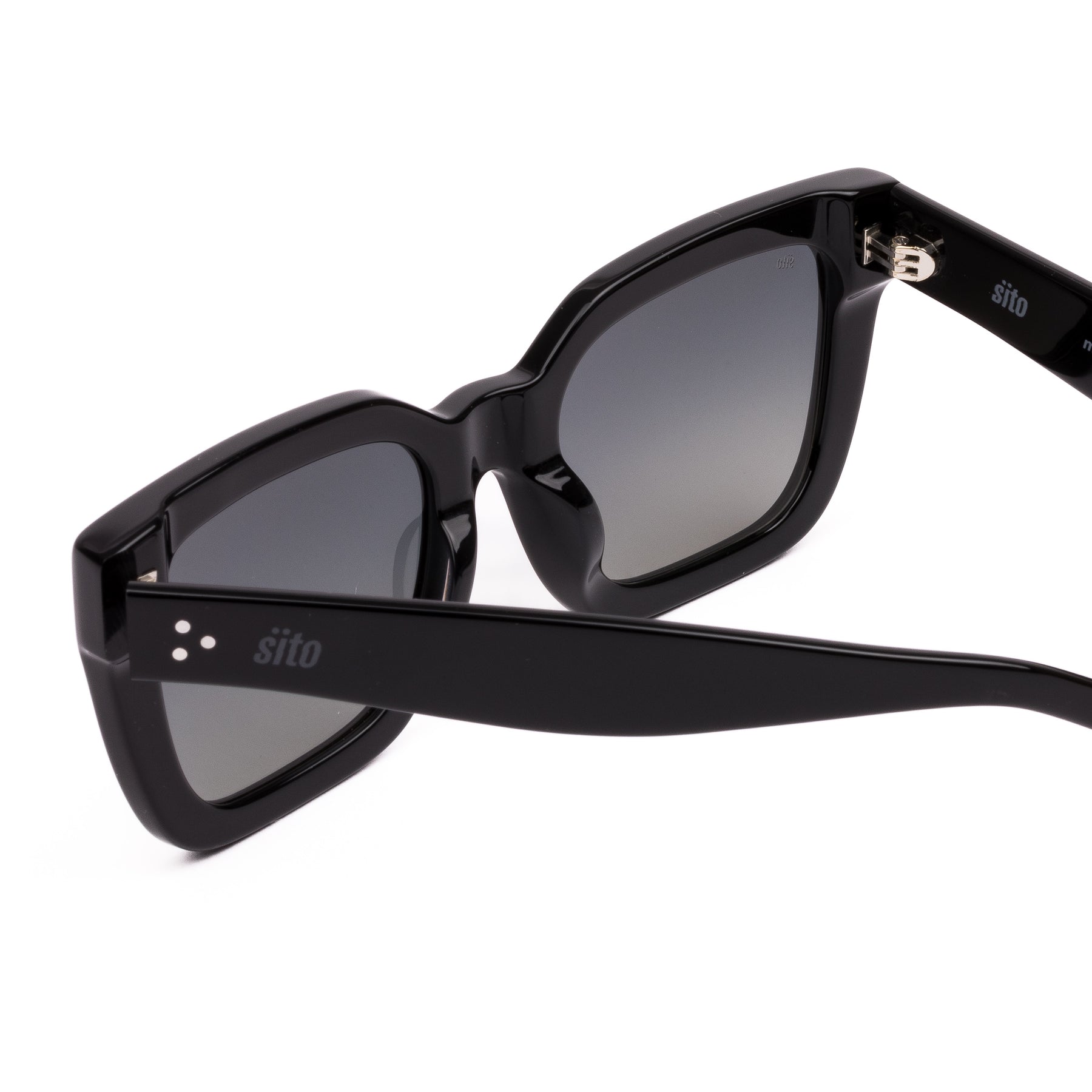 Sito Harlow Sunglasses Black Grey