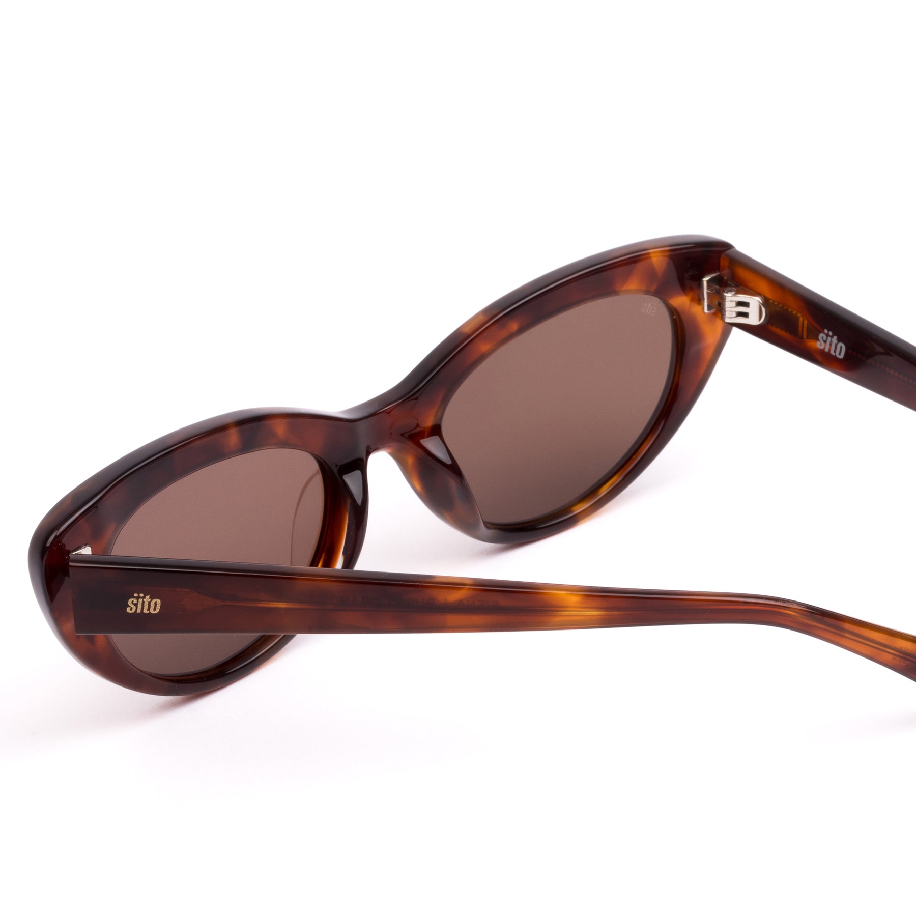 Sito Siena Sunglasses BurntOrangeTort Coffee