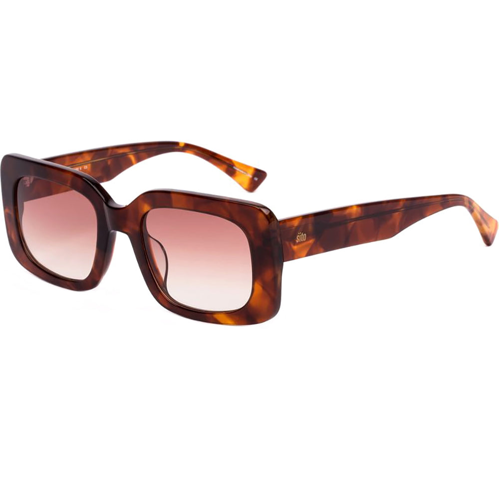 Sito Indi Polarized Sunglasses BurntOrangeTort SundanceGradient