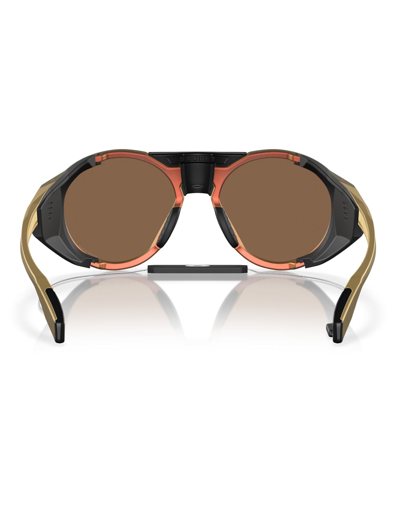 Oakley Clifden Polarized Sunglasses MatteRedGoldColorshift PrizmBronze