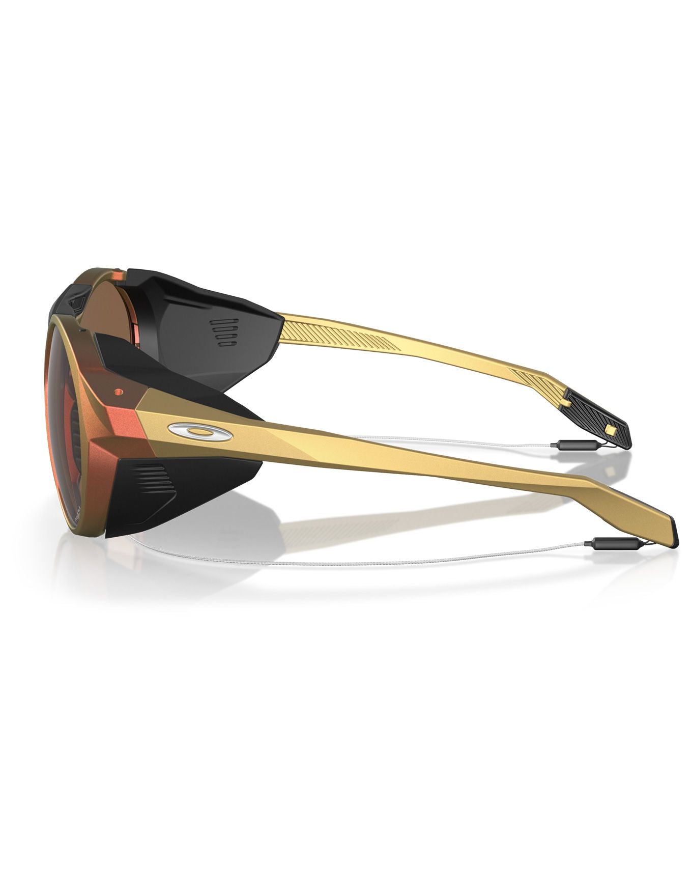 Oakley Clifden Polarized Sunglasses MatteRedGoldColorshift PrizmBronze