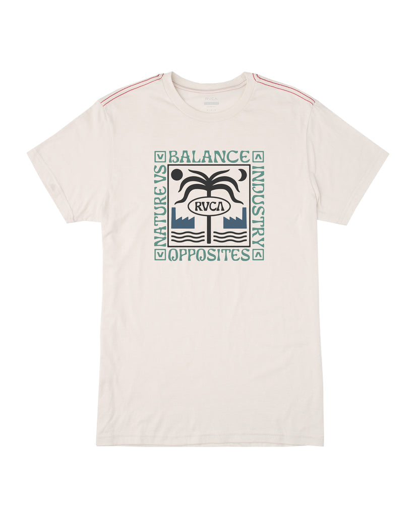 RVCA MOROCCO PLM SS ANW-Antique White L