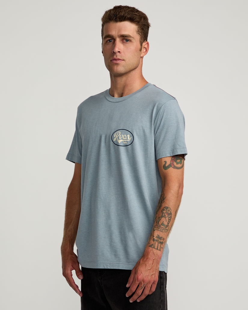 RVCA PROWL SS TEES SNA0-Flint Stone XL