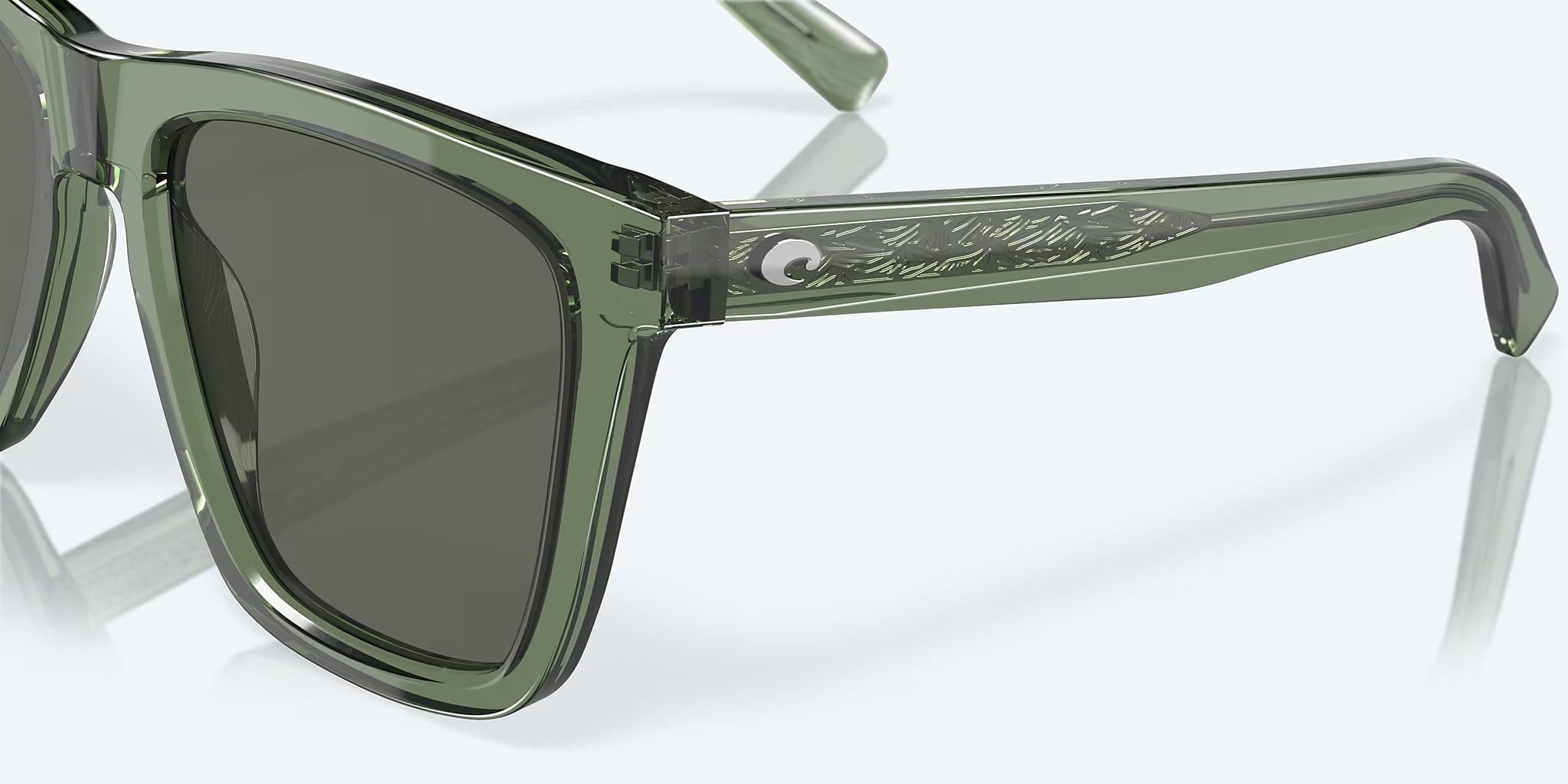 Costa Del Mar Keramas Polarized Sunglasses olive Gray580G