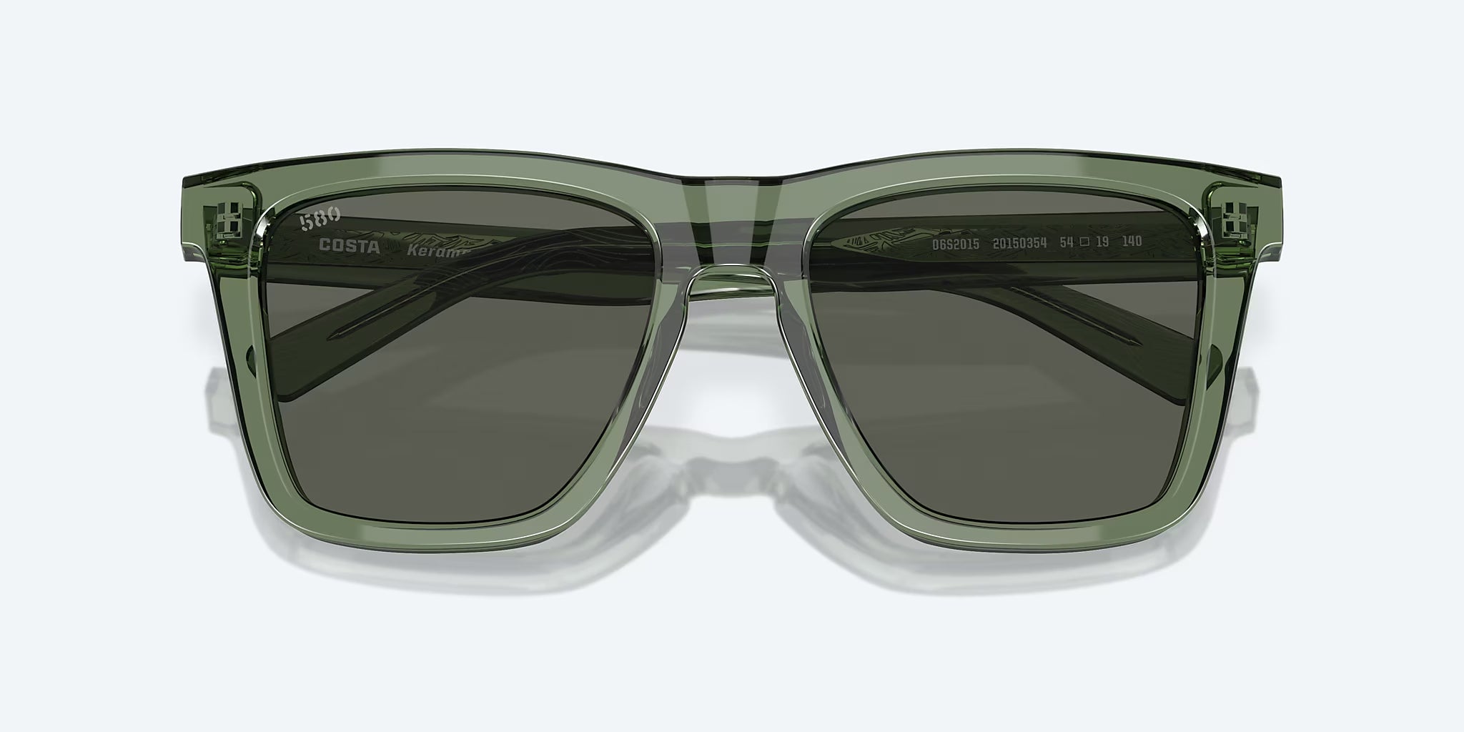 Costa Del Mar Keramas Polarized Sunglasses olive Gray580G