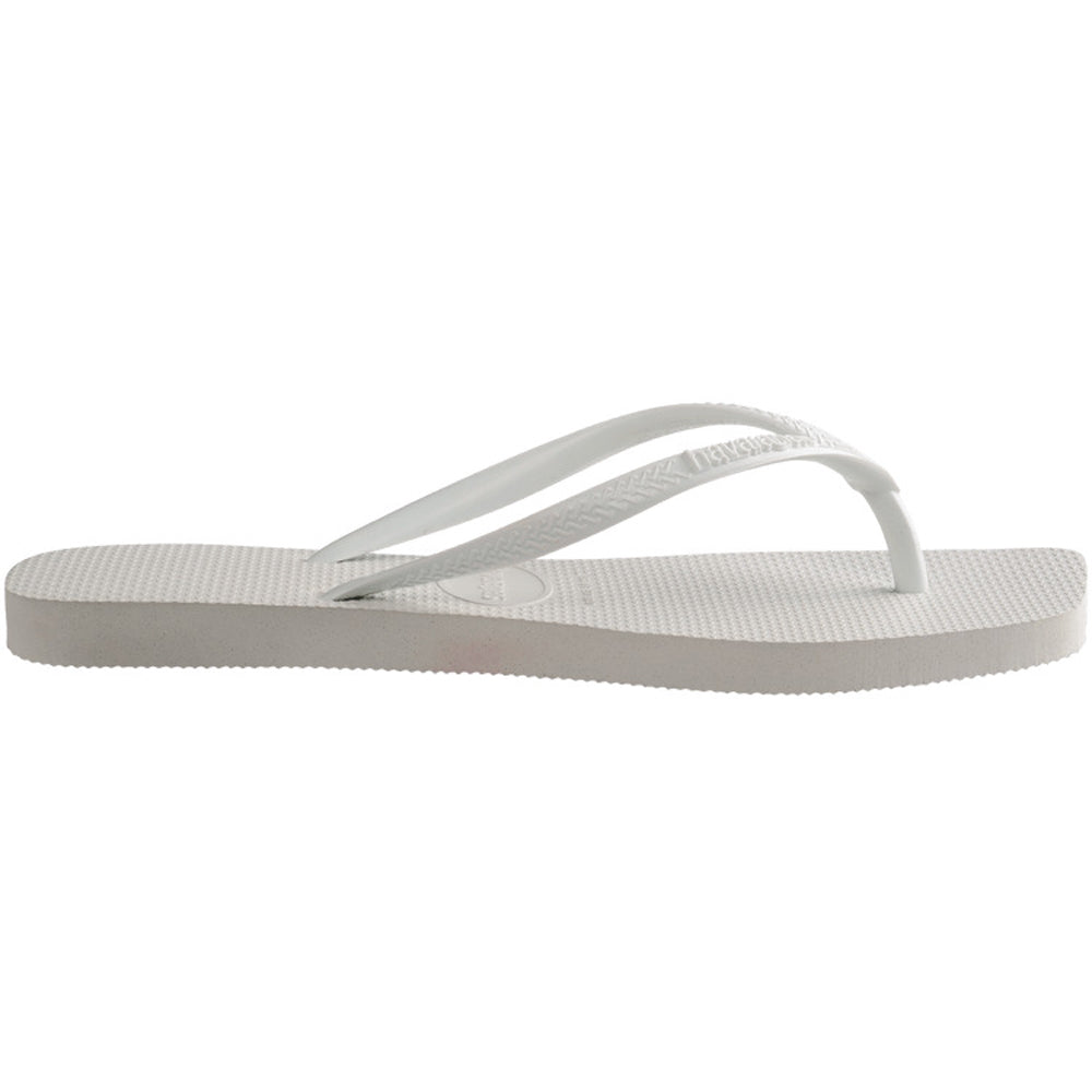 Havaianas Slim Square Womens Sandal 0001-White 7