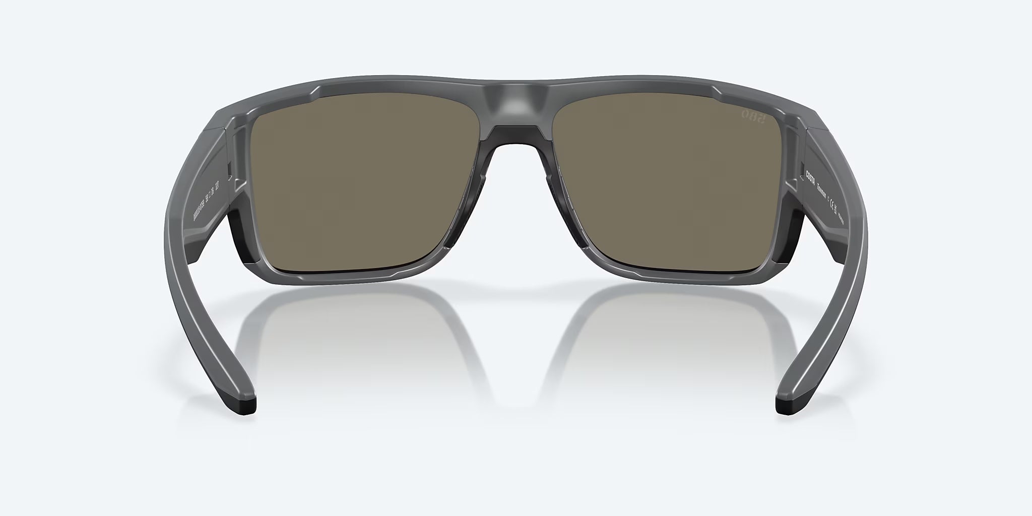 Costa Del Mar Taxman Polarized Sunglasses MatteGray BlueMirror 580G