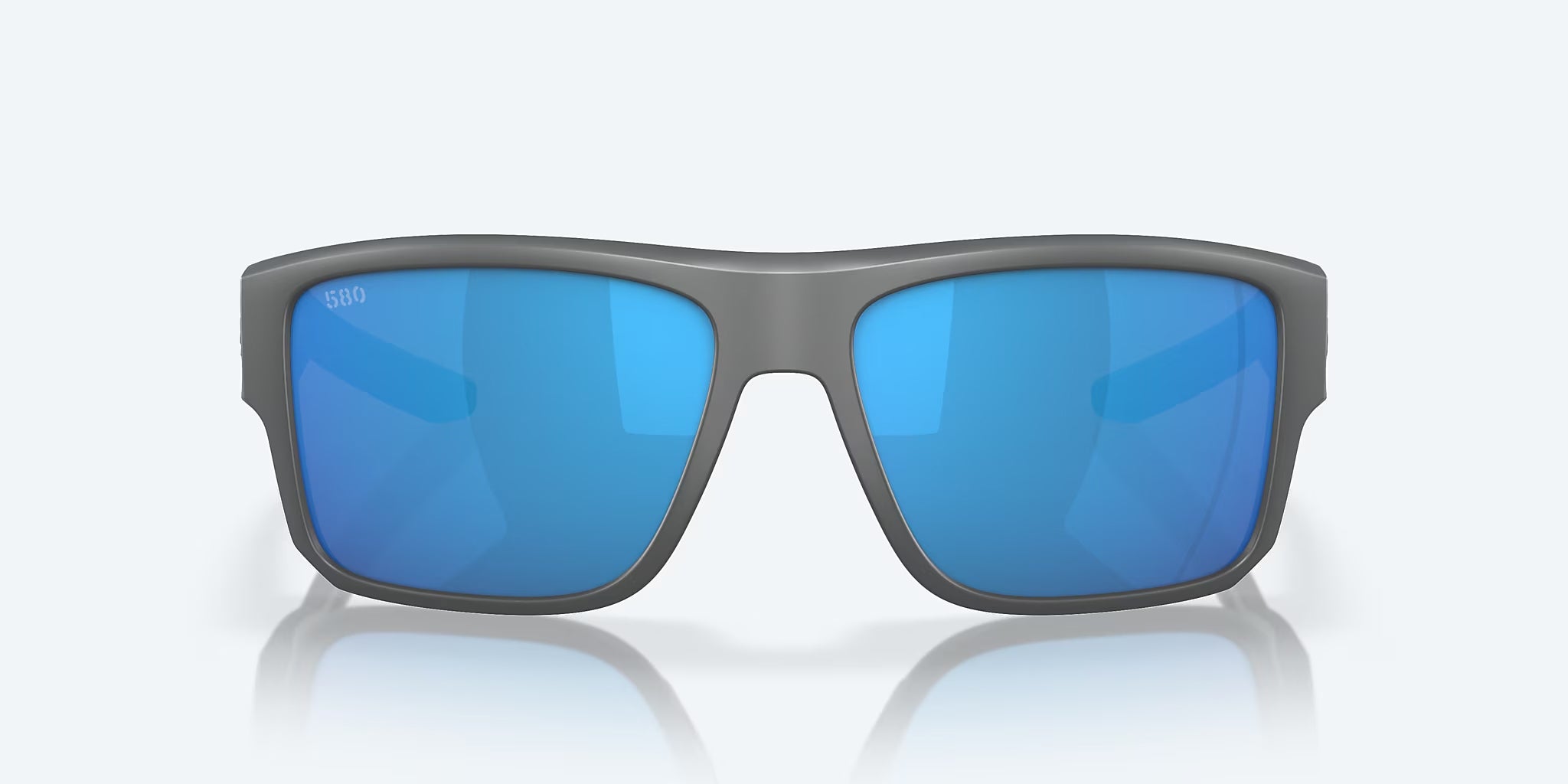 Costa Del Mar Taxman Polarized Sunglasses MatteGray BlueMirror 580G