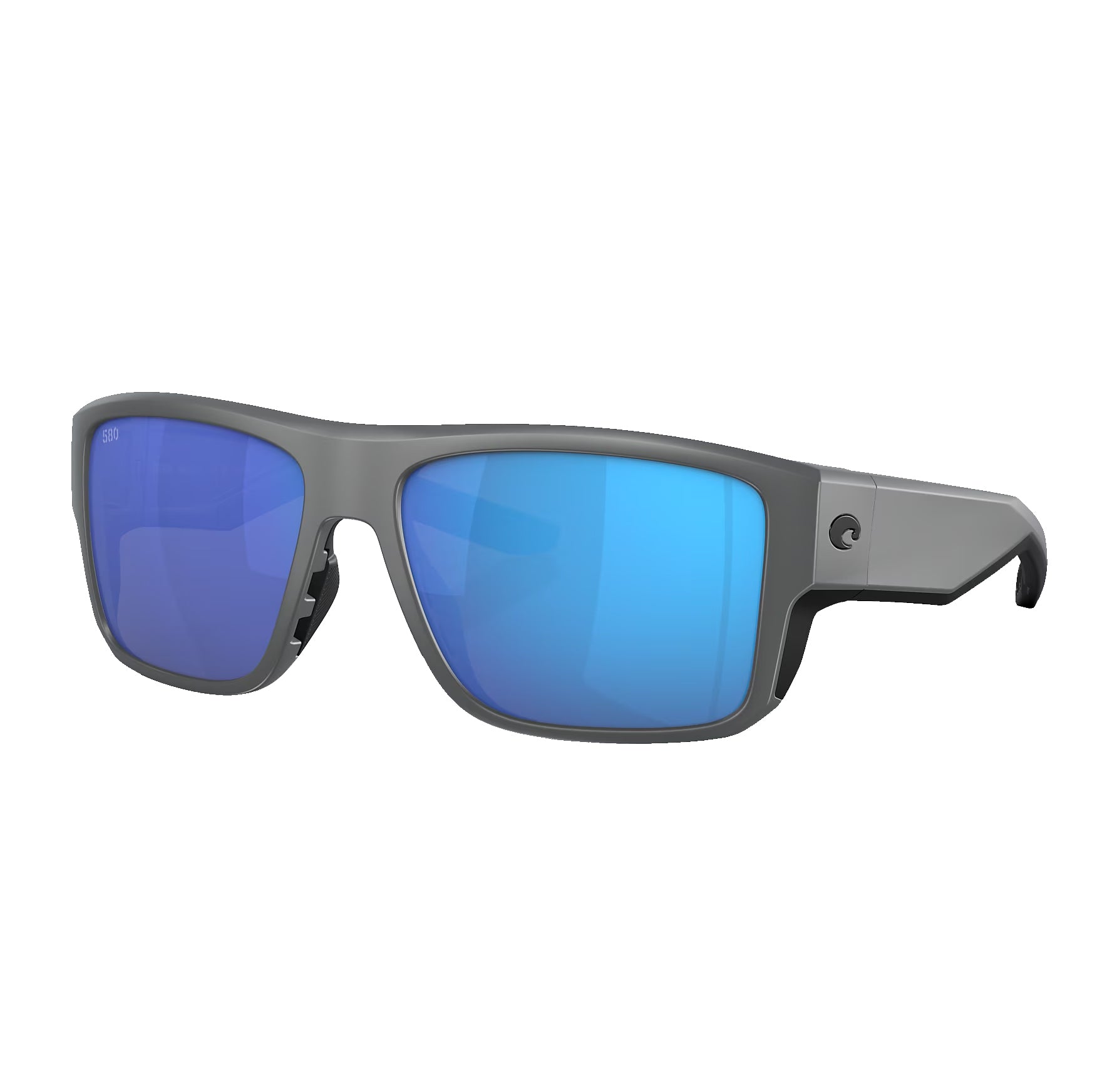Costa Del Mar Taxman Polarized Sunglasses MatteGray BlueMirror 580G