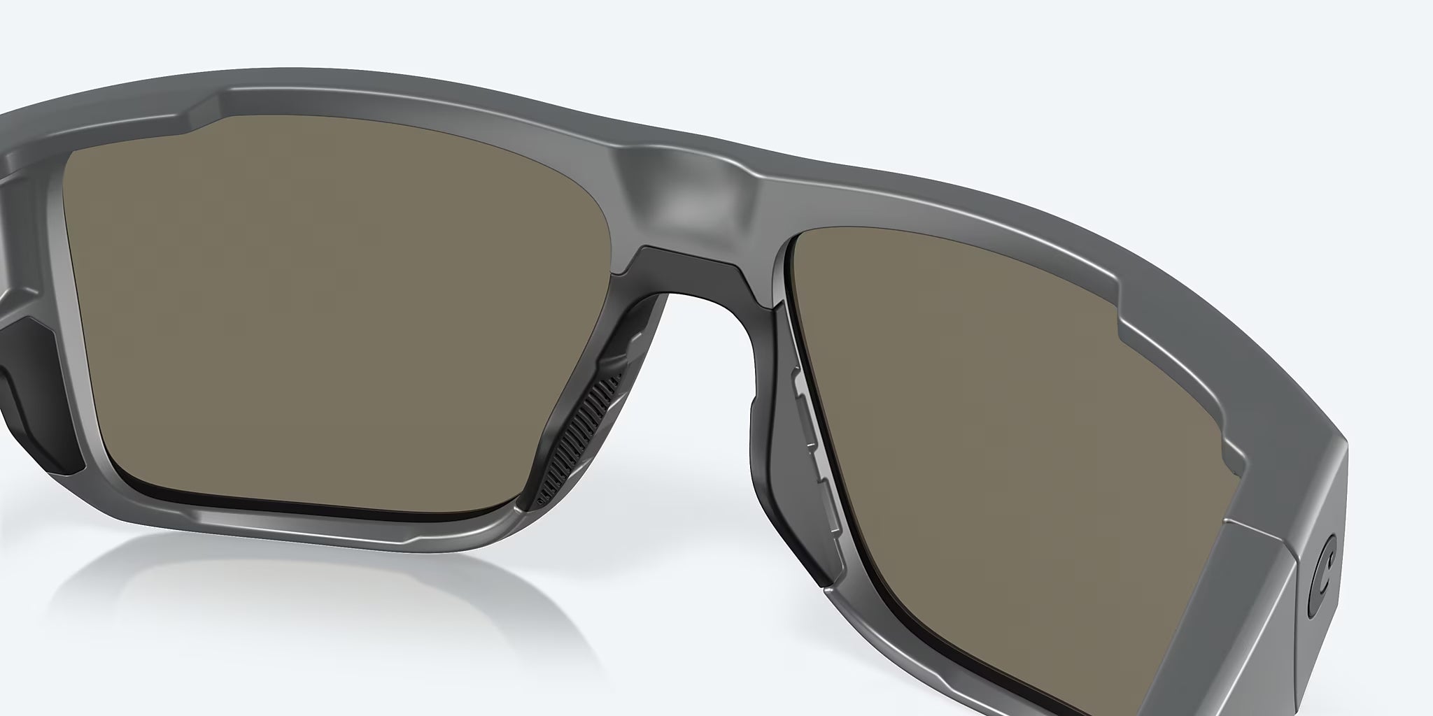 Costa Del Mar Taxman Polarized Sunglasses MatteGray BlueMirror 580G