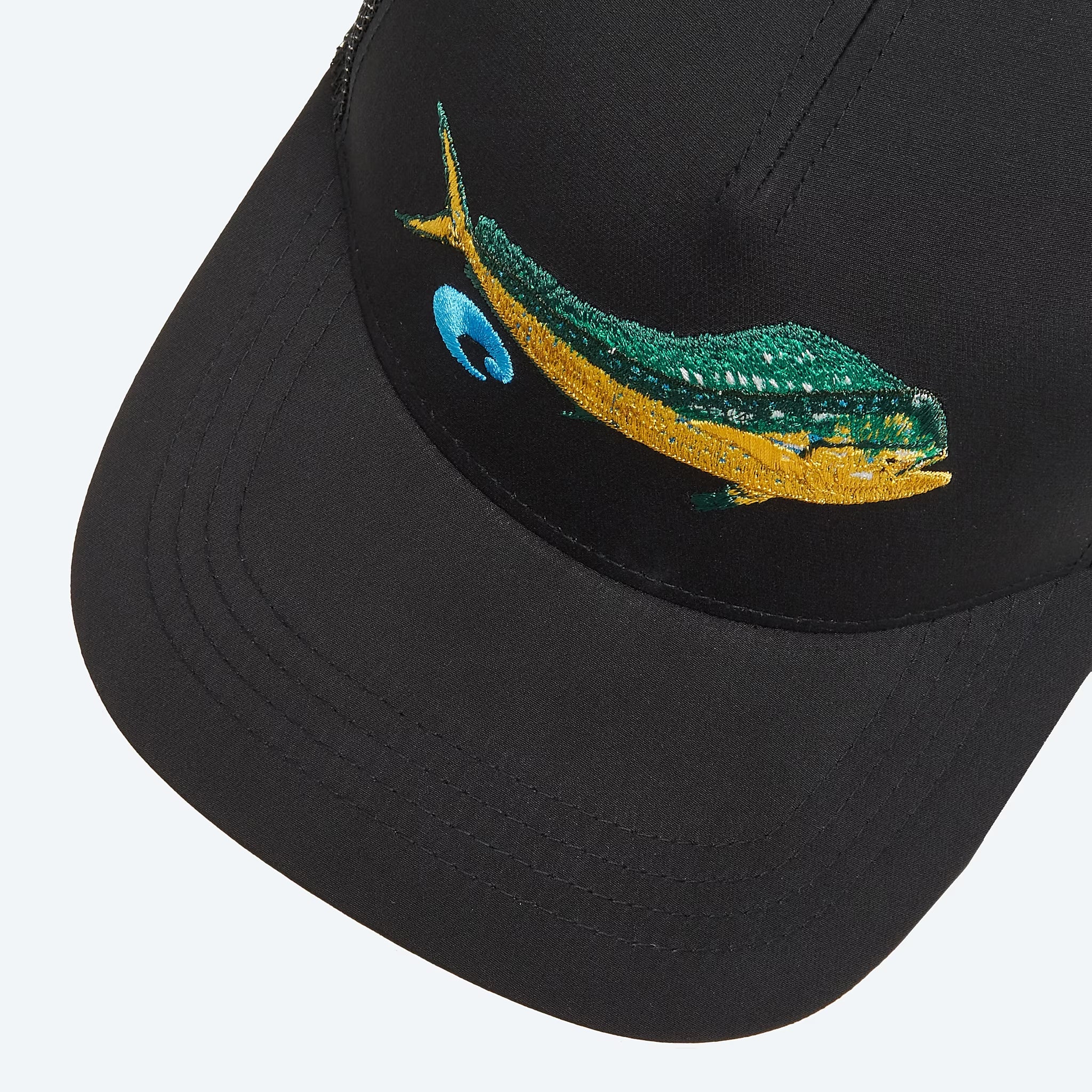 Costa Del Mar Dorado Stitched Trucker Hat Black