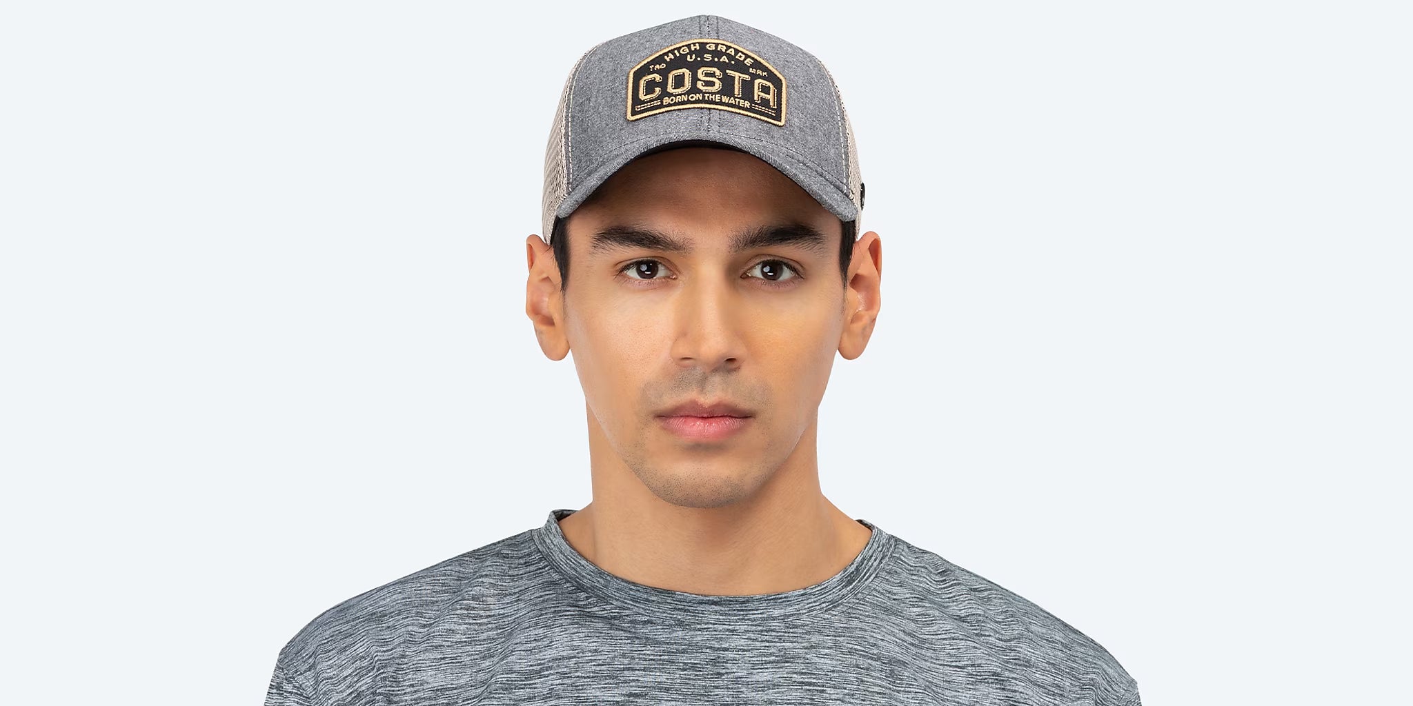 Costa Del Mar Born on the Water Hat Gray