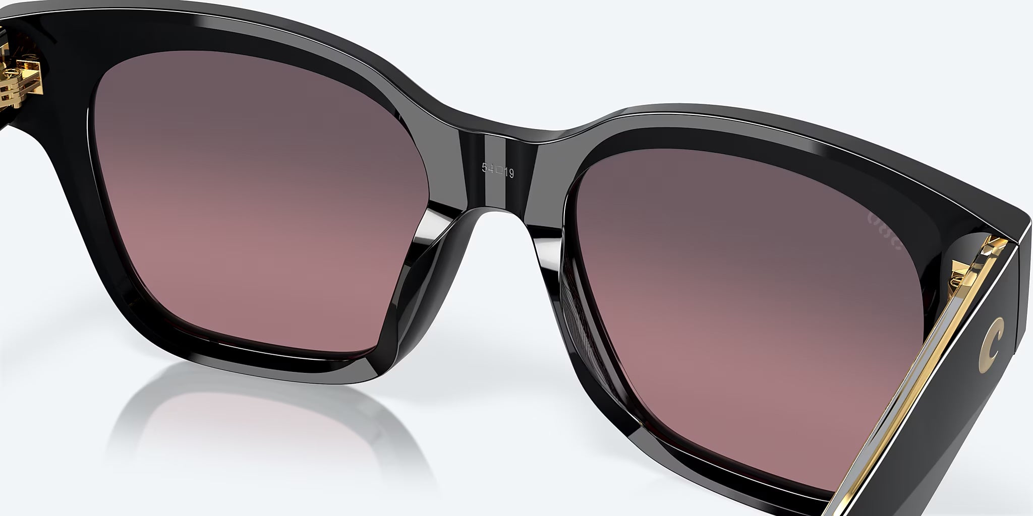 Costa Del Mar Nusa Polarized Sunglasses Black RoseGradient580G