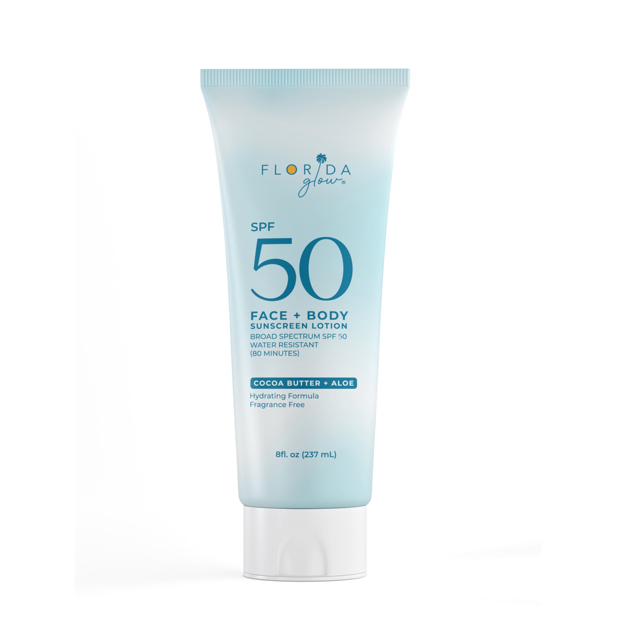 Florida Glow Face and Body SPF 50 Sunscreen 8oz