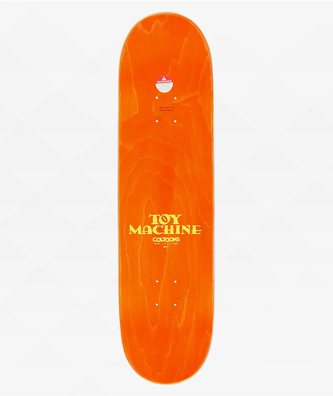 Toy Machine Skateboards Toons Deck Lutheran 8.38