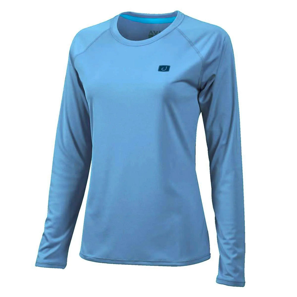 Avid Womens Core AVIDRY Delray Sleeve Sky Blue XL