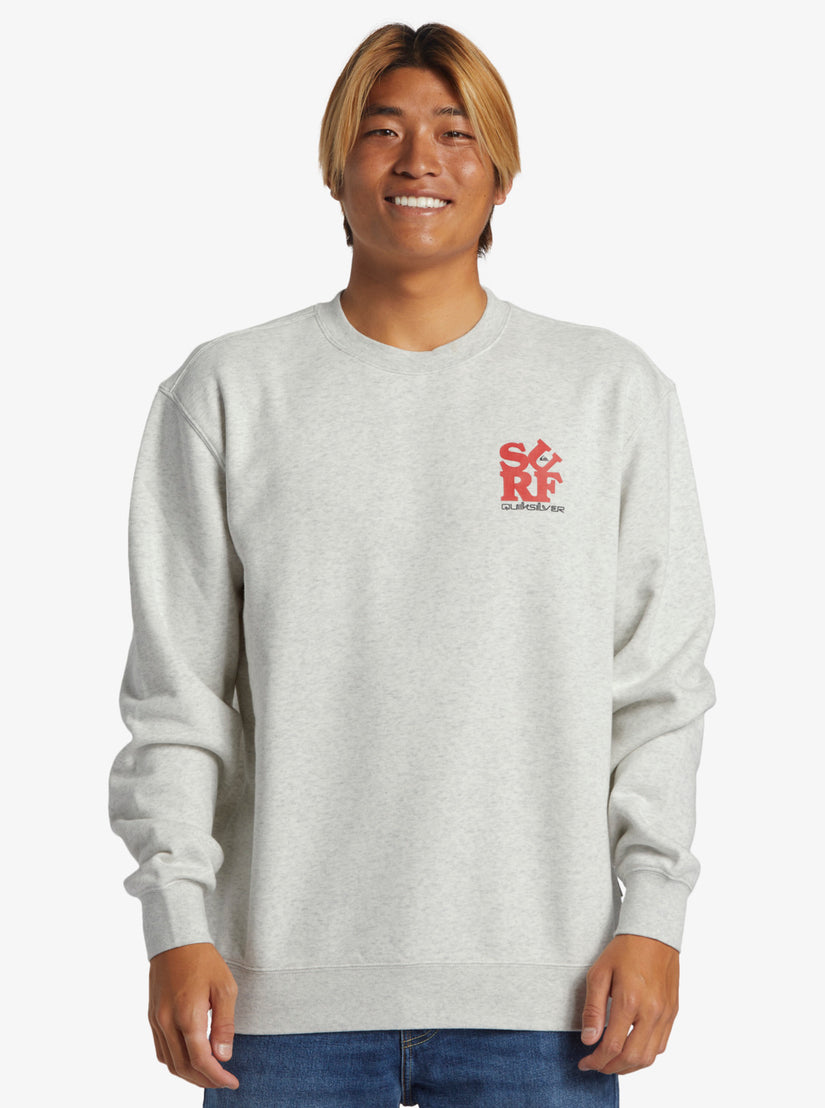 Quiksilver Graphic Mix Crewneck Sweatshirt SZTH M