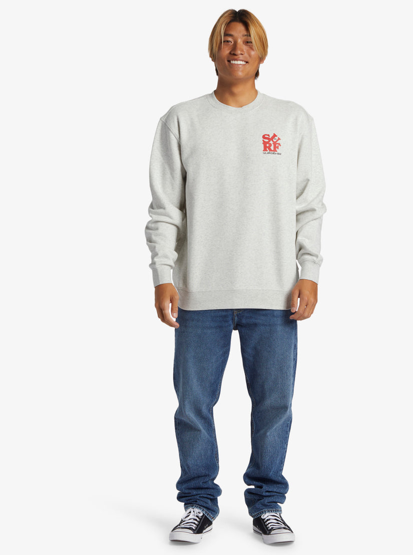 Quiksilver Graphic Mix Crewneck Sweatshirt SZTH M