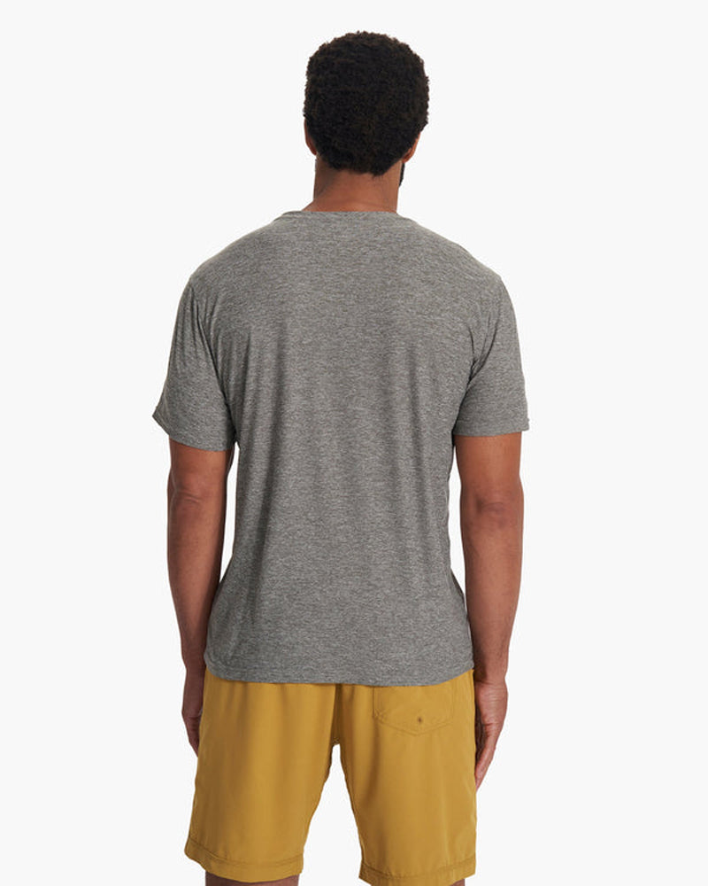 Vuori Strato SS Tech Tee HTG-HeatherGrey XXL