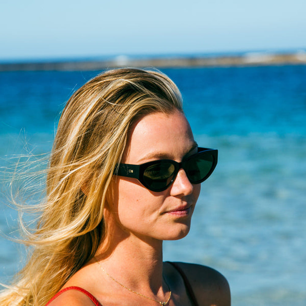 Otis Audrey Sunglasses EcoBlack Grey