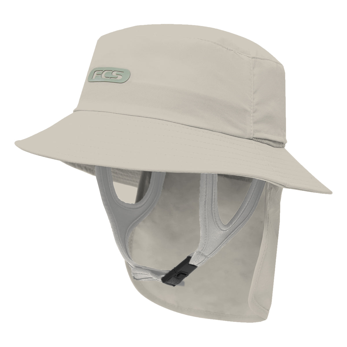 FCS Essential Surf Bucket Hat Warm Grey S