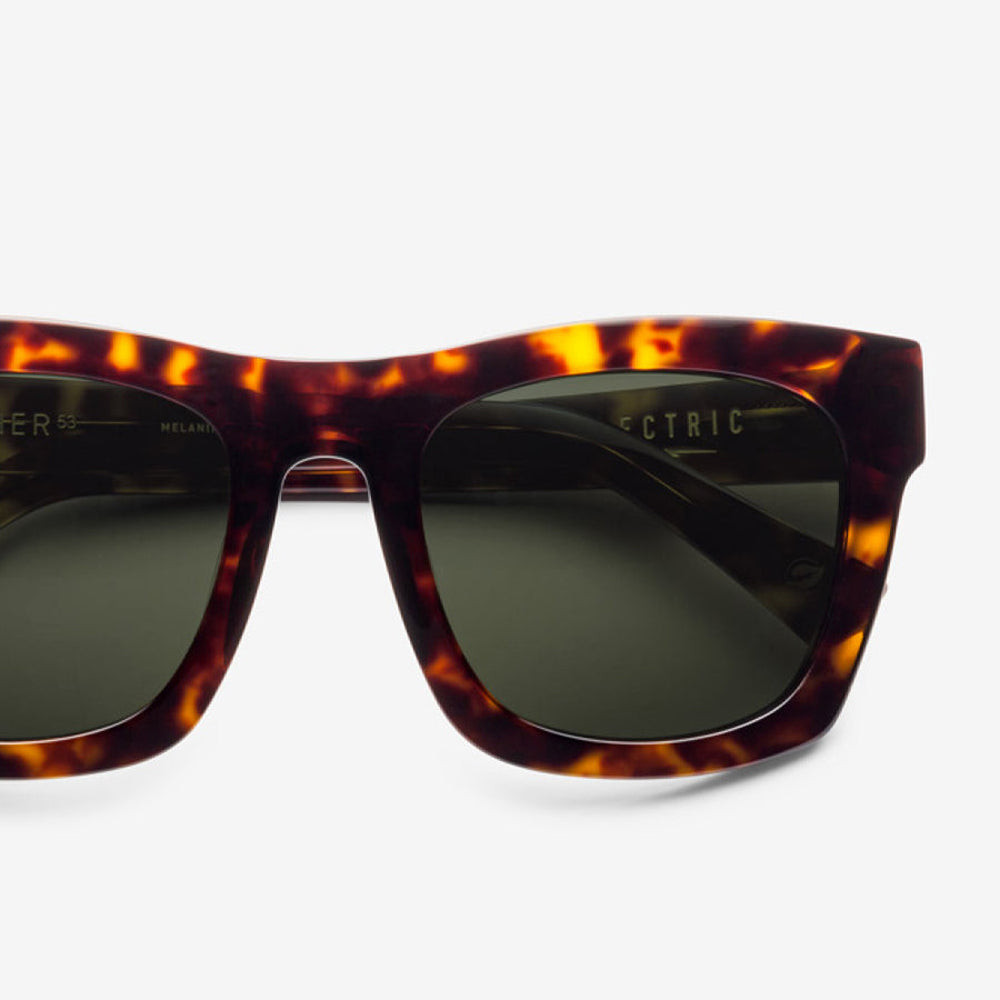 Electric Crasher 53 Polarized Sunglasses Tortise GreyPolar Oversized