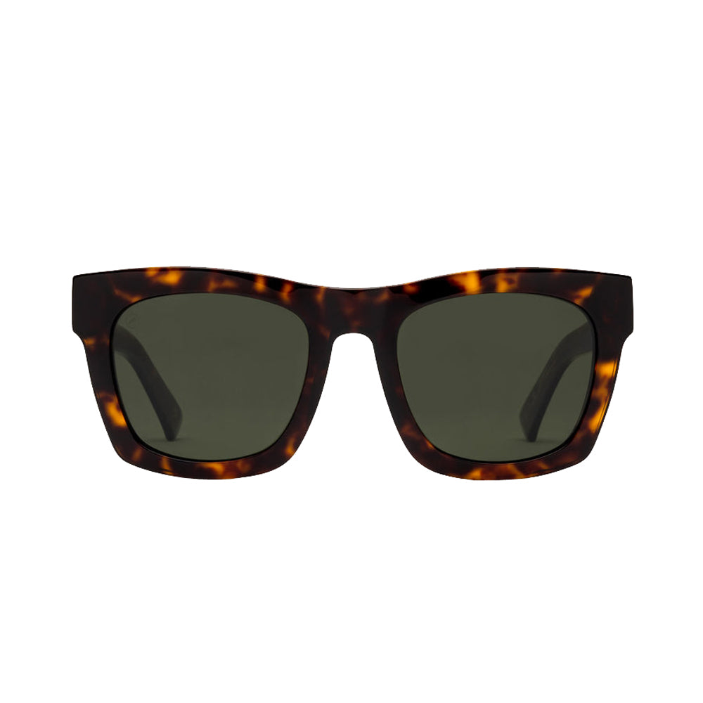 Electric Crasher 53 Polarized Sunglasses Tortise GreyPolar Oversized