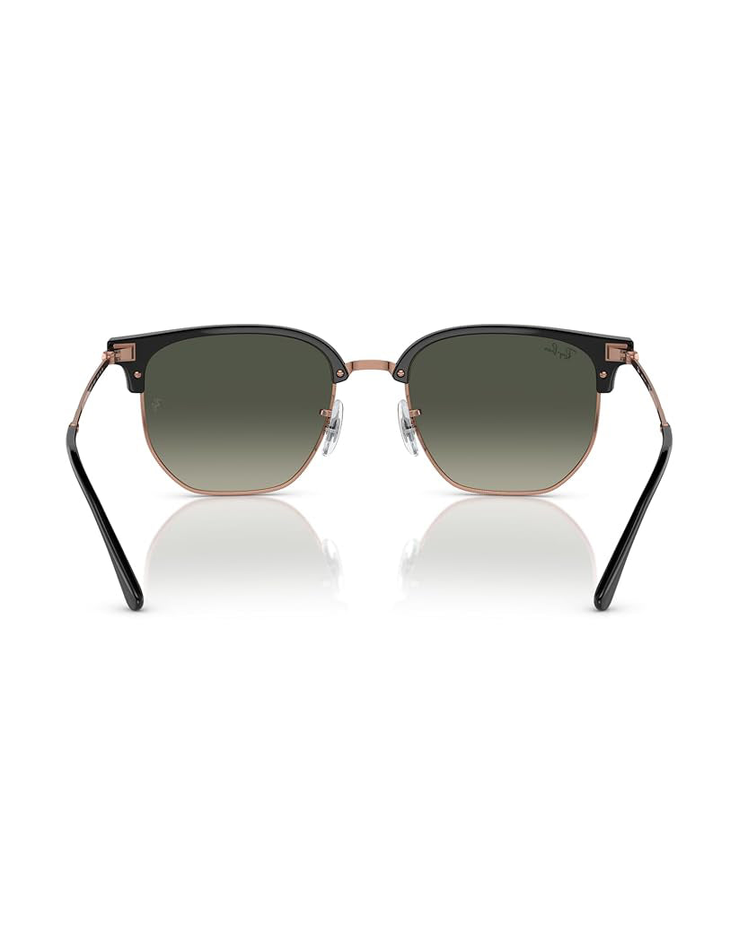 Ray-Ban New Clubmaster Sunglasses DarkGreyRoseGold GreyGradient