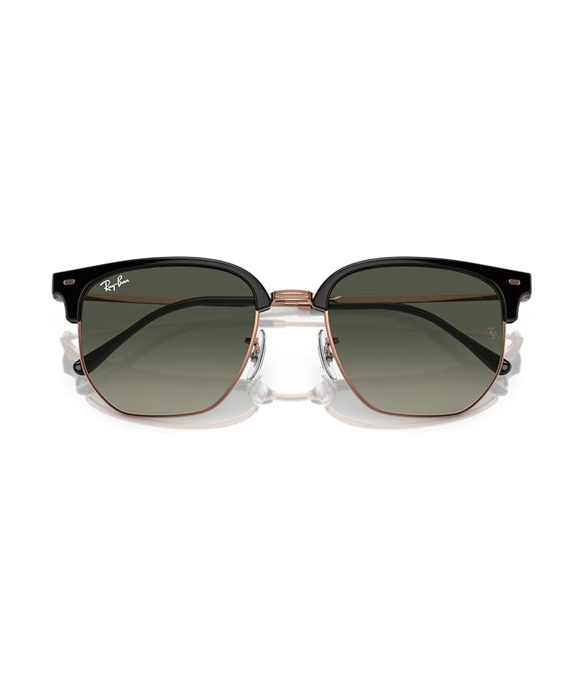 Ray-Ban New Clubmaster Sunglasses DarkGreyRoseGold GreyGradient
