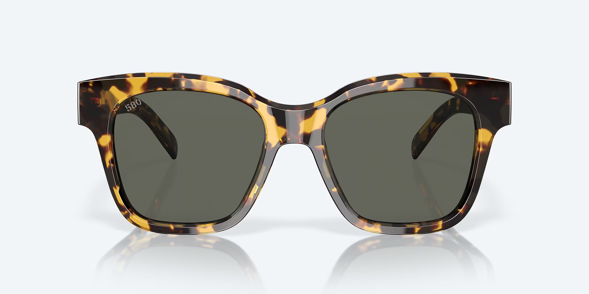 Costa Del Mar Nusa Polarized Sunglasses Tortoise Gray 580G