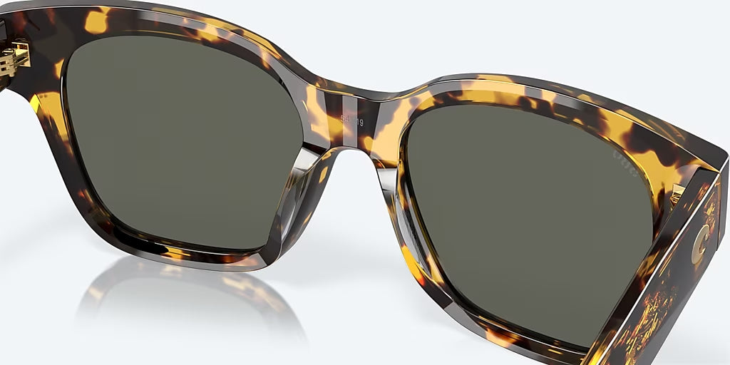 Costa Del Mar Nusa Polarized Sunglasses Tortoise Gray 580G