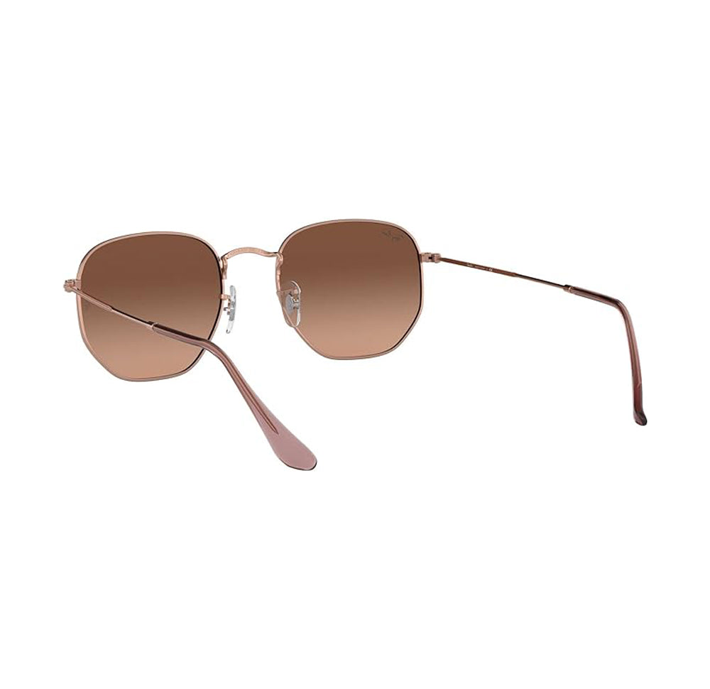 Ray Ban Hexagonal Sunglasses Copper PinkGradientBrown Hexagonal