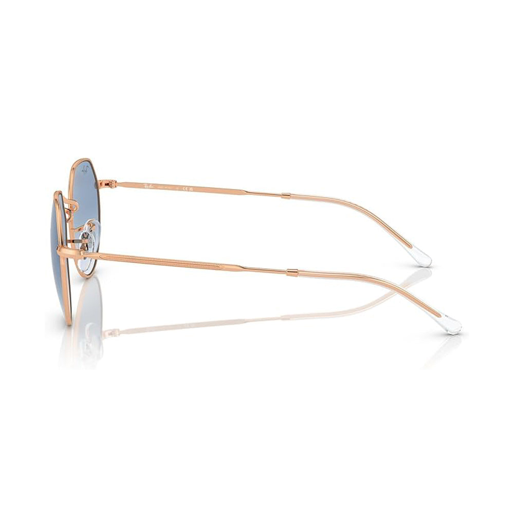 Ray Ban Jack Sunglasses RoseGold ClearGradientBlue