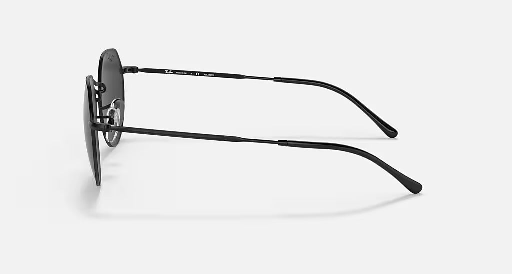Ray-Ban Jack Polarized Sunglasses Black Black