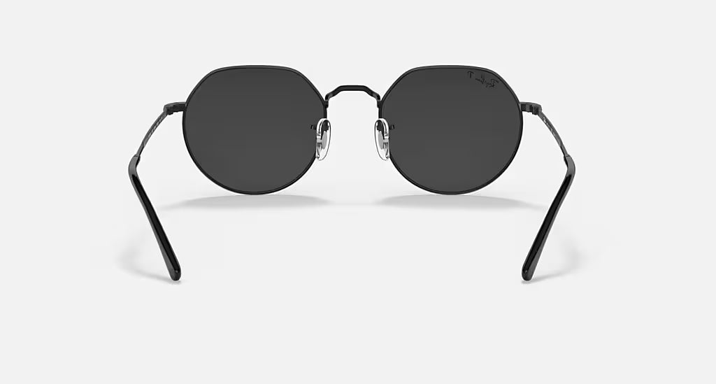 Ray-Ban Jack Polarized Sunglasses Black Black