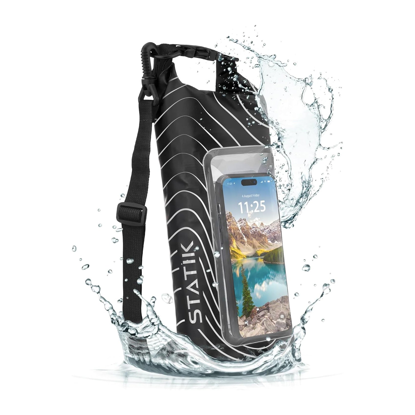 Statik MarCase Waterproof Bag Black-Noah Flegel Line 2L