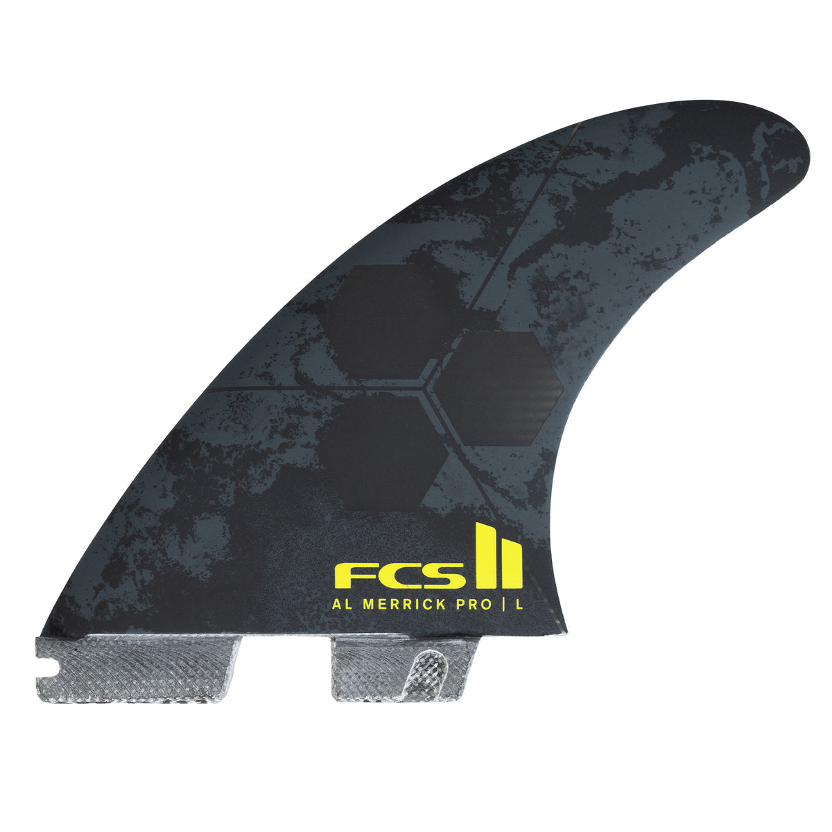 FCS 2 AM PG Tri-Fin Set Black-Acid M