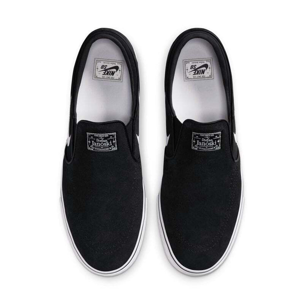 Nike SB Janoski + Slip 001-Black/White-black-black 12