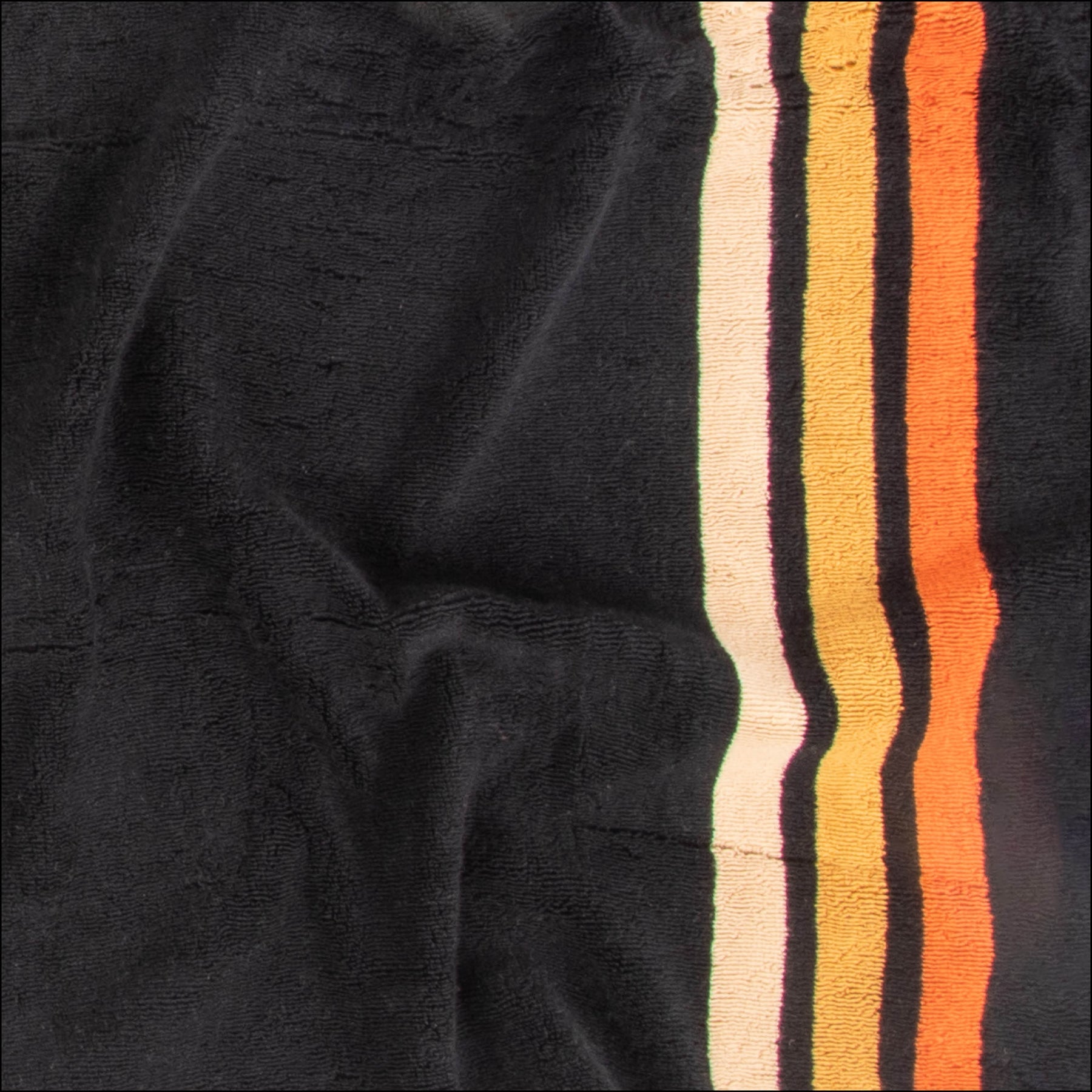 Layday Pontoon Towel Black