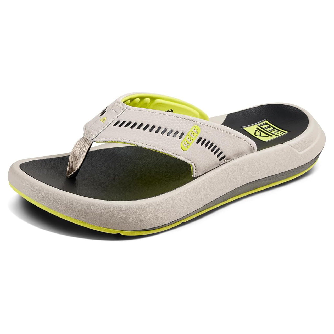 Reef Cruiser Mens Sandal Grey-Lime 12